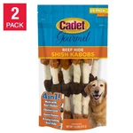 Cadet Triple Flavored X-large Shish Kabob Dog Treats, 10-COUNT, 2-PACK. Fixed Price $61.95.