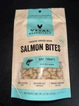 Vital Essentials(r) Freeze-dried Raw Salmon Bites Dog Treats 2.5 Oz. Fixed Price $13.99.
