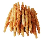 Chicken Wrapped Rawhides For Dogs Treats Puppy Training Snacks Sticks Raw.... Fixed Price $28.66.