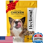 Heckova! Freeze-dried Chicken Dog Treats Complete Meal/topper, 14OZ. Fixed Price $53.43.