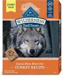 36-OZ Blue Buffalo Wilderness Trail Treats Crunchy Dog Biscuits Grain-free. Fixed Price $31.99.