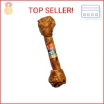 Pet Factory American Beefhide 12" Knotted Bone Dog Chew Treat - Peanut Butter Fl. Fixed Price $22.34.