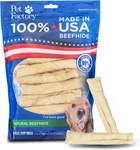 100% Made In Usa Beefhide 5" Chip Rolls Dog Chew Treats - Natural Flavor, 18 Cou. Fixed Price $36.45.