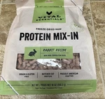 Vital Essentials Freeze-dried Raw Rabbit Protein Mixin Nib Topper For Dogs 18OZ. Fixed Price $26.50.