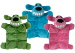 Multipet Assorted Loofa Squeaker Mat Dog Toy, 6 In (each Sold Separately). Fixed Price $8.95.
