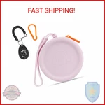 Wallfid Silicone Dog Treat Pouch Small Bag,with Pet Training Clicker,walking. Fixed Price $13.58.