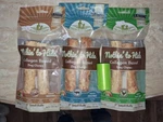 Lot Of (3) Fieldcrest Farms Nothin Hide Collagen Dog Chews Chicken Beef & Pb. Fixed Price $21.95.