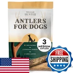 William Hunter Naturally Shed Deer Antler For Dogs - Long Lasting. Fixed Price $53.87.