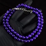 240.00 Cts Top Grade Purple Amethyst Beaded Beautiful Best Necklace Vk 01 E706. Fixed Price $76.00.