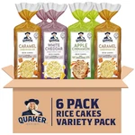 Quaker Large Rice Cakes, Gluten Free, 3 Flavor Variety Pack, 6 Count. Fixed Price $22.87.