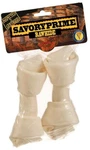 Savory Prime 2-PACK Supreme Bone, 6 To 7-INCH, White. Fixed Price $8.46.