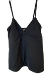 Old Navy Maternity Black Tankini Swim Top Xs Adjustable Straps RC10150 Euc. Fixed Price $18.63.