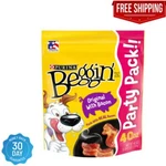 Purina Beggin' Real Bacon Soft Treats For Dogs, 40 Oz Pouch. Fixed Price $19.48.