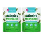 Minties Freshbites Soft & Chewy Dental Treats For Dogs, Mint, 50CT (pack 2). Fixed Price $17.99.