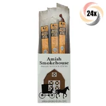 Full Box 24X Stick Amish Smokehouse Beef & Cheese 100% Snack 1.25OZ. Fixed Price $53.14.