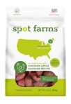 Spot Farms Chicken Apple Sausage Dog Treats 12.5 Oz All Natural Human Grade. Fixed Price $27.00.