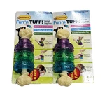 2 Pack Ruffin' It Fun 'n Tuff! Dental Dog Toys Durable For Tough Chewers. Fixed Price $29.99.