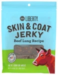 Bixbi Liberty Skin & Coat Jerky Beef Lung Dog 5 Oz Treats. Fixed Price $56.99.