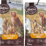 Butcher Bar Triple Flavor Twists Meaty Chews Chicken Beefhide Porkhide. Fixed Price $13.27.