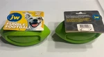 Jw Pet Isqueak Funble Football, Me, Medium Size, Green. Fixed Price $11.00.
