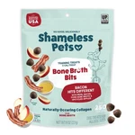 Shameless Pets Bone Broth Chews Bacon Hits Different 8OZ. Fixed Price $17.05.