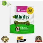 Minties Dental Dog Treats, 40 Ct., 32 Oz.. Fixed Price $27.99.