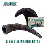 2 Pack Of Buffalo Hornz Medium Long Lasting 100% Natural Water D.... Fixed Price $20.99.