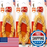 Nylabone Dura Large Textured Ring Dog Chews Chicken Flavor Pack Of 3. Fixed Price $29.02.