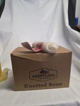 Heartland Farms Rawhide Knotted Bone Beef Dog Treats 1.76 Oz Ea, Count. Fixed Price $16.00.