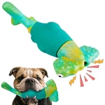 Bikiisen Dog Toys For Aggressive Chewers, Interactive Green. Fixed Price $17.35.