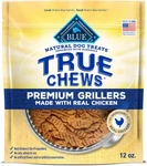 True Chews Premium Grillers Dog Treats, Made The Usa With Natural Ingredients. Fixed Price $19.99.