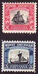 (10175) U.s./us: Nice Single 620 & 621 (norse American Set), Mnh, Centering. Fixed Price $16.50.
