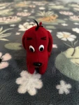 Clifford The Big Red Dog Plush 4" Bean Bag Scholastic 2003 Stuffed Toy Mini. Fixed Price $9.99.