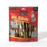 Savory Prime Beggar Bones 5 In 1 Kabobs Dog Treats Chews. Fixed Price $20.99.