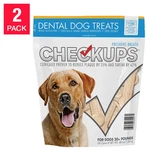 Checkups Dental Dog Treats 24 Count, 2-PACK. Fixed Price $48.99.