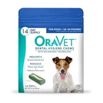 Oravet Dental Hygiene Chews For Small Dogs, Oral 14 Count (pack Of 1), Green. Fixed Price $31.42.