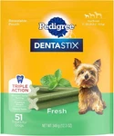 Pedigree Dentastix Dental Chews For Dogs, Small And Toy Breed Treats, Fresh. Fixed Price $17.99.