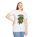Unisex Softstyle T-shirt Comic Broccoli Hero Red Cape Food Funny Veggie. Fixed Price $17.96.