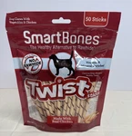 Smartbones Twist Rawhide Free Dog Chew 50 9.7 Oz. Fixed Price $14.78.