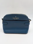 Kate Spade Staci Dark Turquoise Blue Leather Dome Crossbody. Fixed Price $108.00.