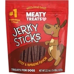 Meaty Treats Jerky Sticks 22.5 Oz, Beef/pepperoni By Buttons And Bows. Fixed Price $21.68.