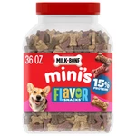 Milk Bone Snacks Mini Dog Biscuits, Flavored Crunchy Treats, 36 Oz. Fixed Price $17.48.