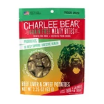 Charlee Bear Grain Meaty Bites Freeze Dried Dog Treats, Beef Liver And. Fixed Price $14.00.