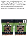 Redbarn 205000 Bully Slims Dog Treats - 40 Pack. Fixed Price $25.00.