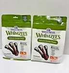 2X Whimzees By Wellness Brushzees Natural Grain Free Dental Chews For Dogs. Fixed Price $34.98.