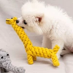 1PC Handwoven Rope Knot Dog Toy Bite Resistant Cotton Chew Pet - New. Fixed Price $10.72.