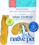 Native Pet Yaks Chews Long-lasting Cheese Himalayan Dog 3 Medium 0/26. Fixed Price $14.95.