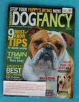 Rare Collectible Old English Bulldog Issue Fancy Magazine June 2008. Fixed Price $12.99.