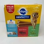 Pedigree Dentastix Variety Pack Large Dogs 65 Ct Original, Beef, Fresh. Fixed Price $26.59.