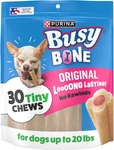 Bone Adult Toy Breed Dog Chew Treats, Tiny - 30 Ct. Pouch. Fixed Price $19.99.